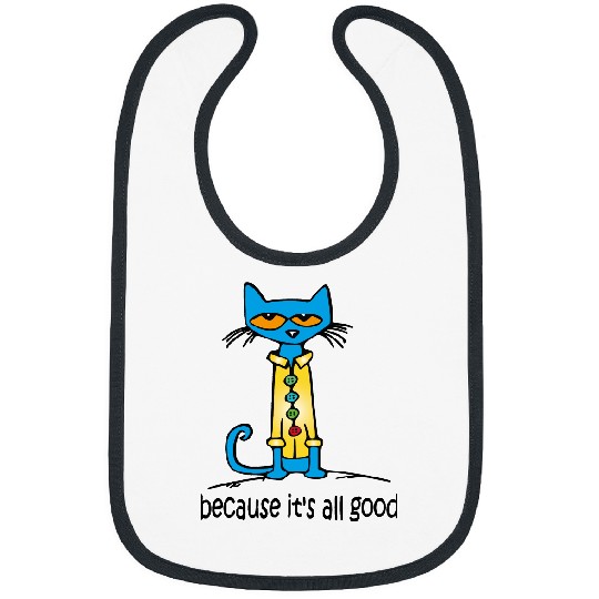 Pete the cat Bibs