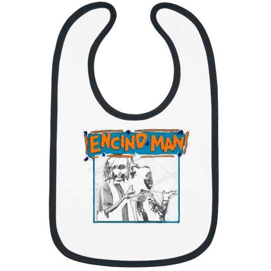 Graphic Encino Comedy Films Man Characters Funny by DwainJoseph9 Bibs