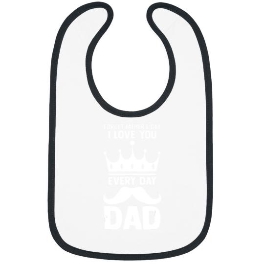 mens father fathers day dad Bibs