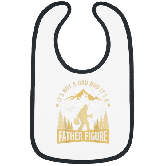 mens it's not a dad bod it's a father figure beers father's Bibs