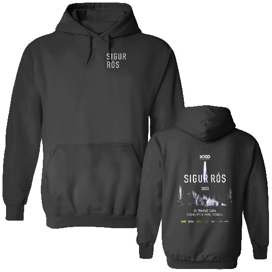 Discover Sigur Ros 2023 Tour Double Sided Hoodies, Sigur Ros Double Sided Hoodies, Sigur Ros Music Tour 2023 Double Sided Hoodies