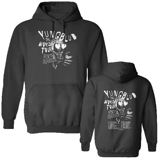 Yungblud World Tour 2023 Double Sided Hoodies, Yungblud Double Sided Hoodies, Yungblud Fan Double Sided Hoodies, Yungblud Tour 2023 Gift For Fan