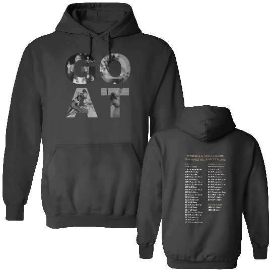 Discover Serena Williams Goat 2022 Hoodie, Serena Williams