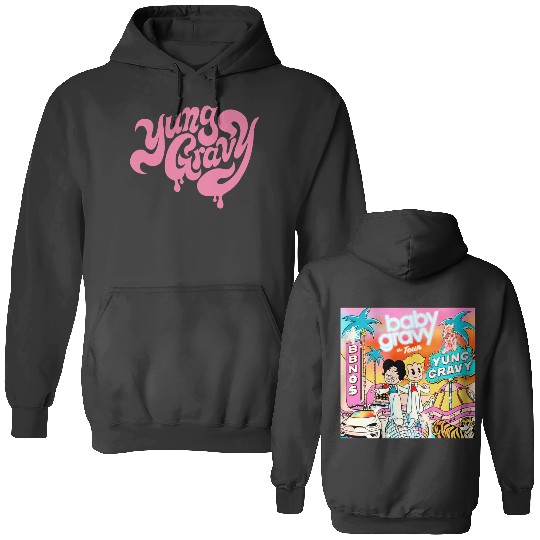 Yung Gravy Tour 2023 Double Sided Hoodies, Baby Gravy Tour 2023 Double Sided Hoodies