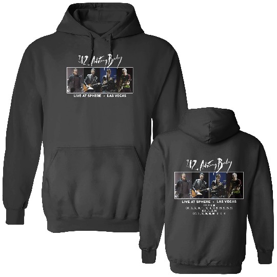 U2 Achtung Baby Live at Sphere Las Vegas Tour 2023 Double Sided Hoodies