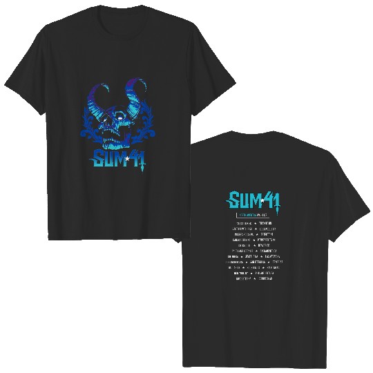Sum 41 Tee: Blue Demon T-Shirt