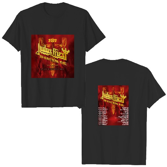 Judas Priest 50 Heavy Metal Years Tour T-Shirt,