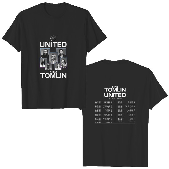 Discover Chris Tomlin United Tour 2022 Double Sided Shirt