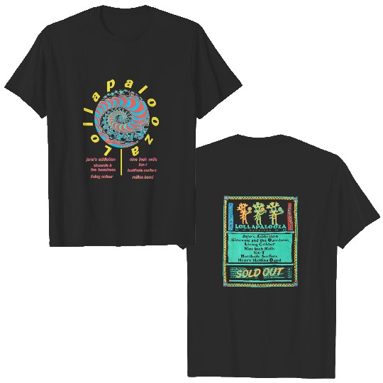 vintage 1991 Lollapalooza Tour Shirt