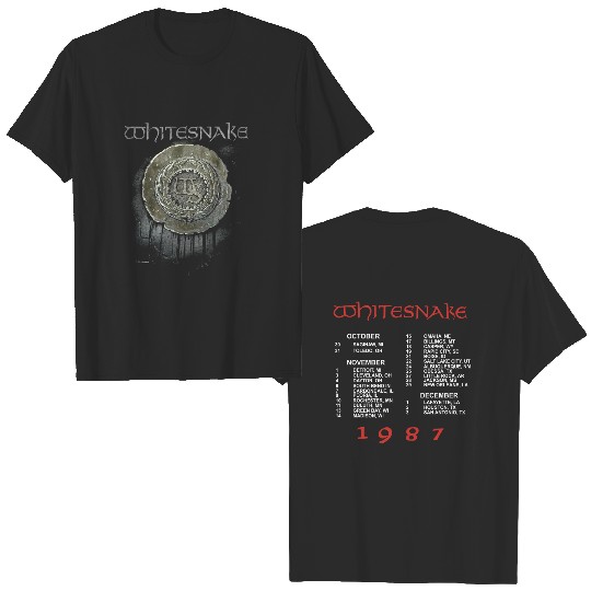 Vintage 1987 Whitesnake Tour T-Shirt by Spring Ford