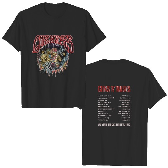 Discover Guns N' Roses Unisex Tee: Illusion Tour