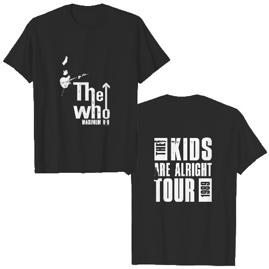 vintage 1989 The Who Kids Are Alright Tour Shirt