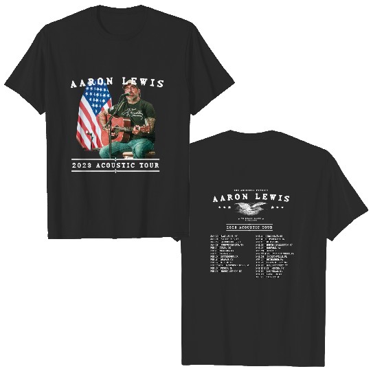 Aaron Lewis 2023 Tour Shirt, Aaron Lewis Acoustic Tour Shirt