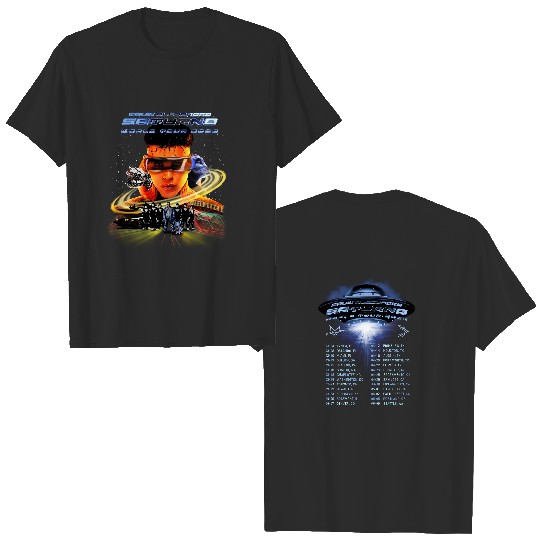 Rauw Alejandro Saturno 2023 World Tour Double Sided Shirt