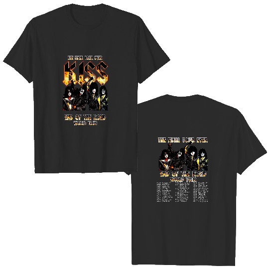 Vintage KISS-Band The Final Toue Ever Concert Style Concert Tour 90s Rock Band T Shirt, Vintage Kiss Band T-Shirt