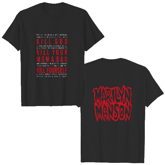 vintage 1996 Marilyn Manson Kill God Antichrist Superstar Shirt