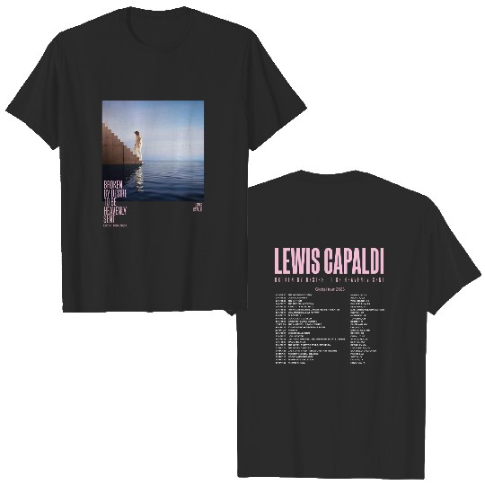 Discover Lewis Capaldi Broken By Desire To Be Heavenly Sent North America Tour 2023 T-Shirt