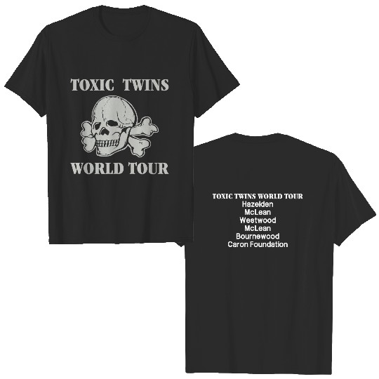 Discover Vintage 80s Aerosmith Toxic Twins Tour T-Shirt, Toxic Twins T-Shirt