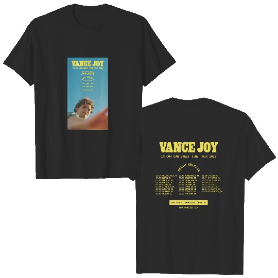 Vance Joy T-Shirt, Vance Joy In Our Own Sweet Time Tour 2023 With Jack Botts T-Shirt, Vance Joy Tour Shirt