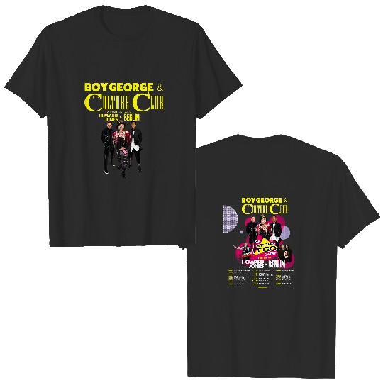 Boy George With Culture Club, Howard Jones 2023 Tour Shirt