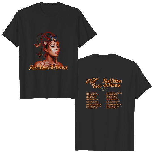 Kali Uchis Red Moon in Venus Tour 2023 T-shirt Gift For Men, Tour 2023 Shirt