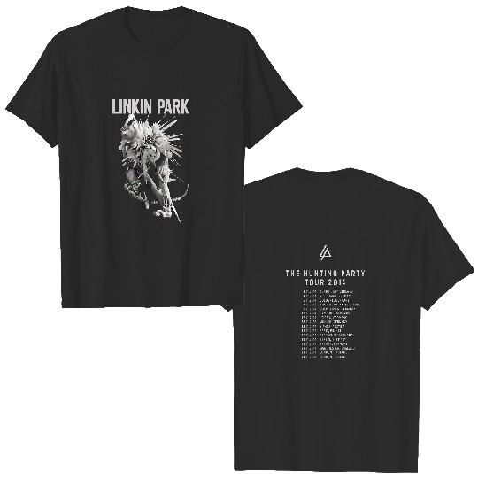 90's Linkin Park Vintage Men's Big Logo Black T-Shirt