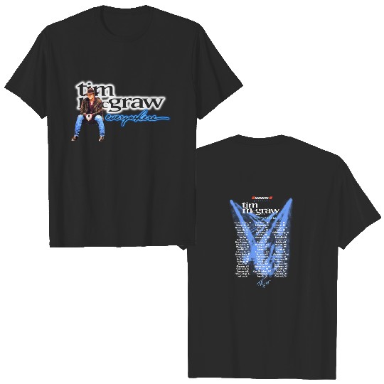 Vintage 1997 Tim McGraw Everywhere Country Tour T-Shirt