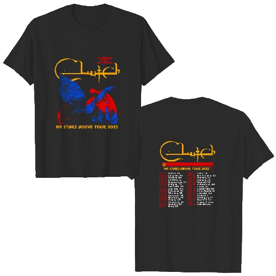 No Stars Above Tour 2023 T-Shirt, Clutch 2023 Tour Graphic T Shirt