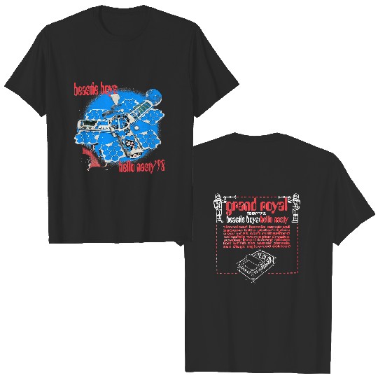 Beastie Boys Hello Nasty Grand Royal Tour '98 T-Shirt, Beastie Boys Hello Nasty '98 Shirt