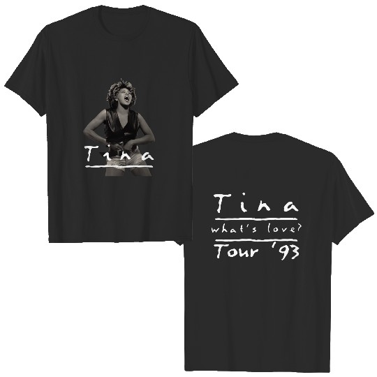 Tina Turner 1993 Whats Love Tour T Shirt, Tina Turner Tour 1993 T-Shirt