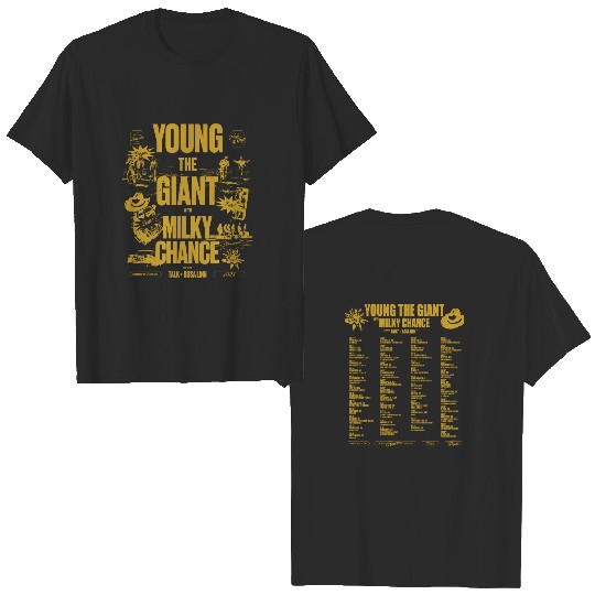 Young the Giant & Milky Chance 2023 Tour Shirt