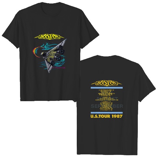 Boston Rock Band Concert Tour 1987 T-Shirt, Boston Tour Shirt