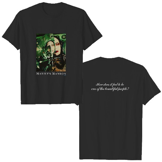 MARILYN MANSON 1997 Vintage T-Shirt How Does It Feel To Be One Of The Beautiful People