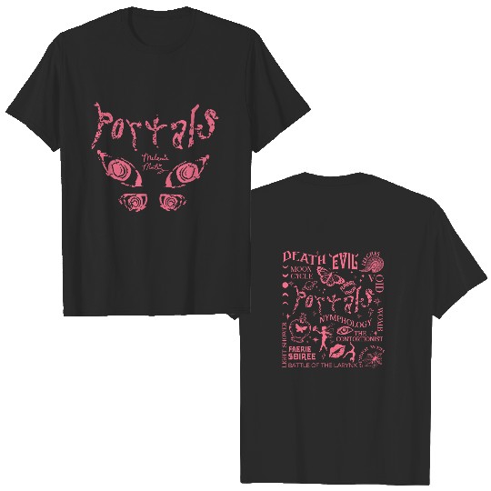 Melanie Portals Tour 2023T-Shirt 2 Sides, Melanie Martinez Tour Date Shirt