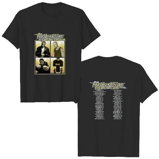 1999 The Hard Knock Life Ryde or Die Tour T-Shirt, Jay-Z DMX Methodman Ja Rule T-Shirt