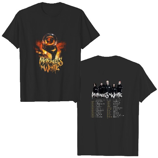 Motionless In White Scoring The End Of The World Uk Europe Tour T-shirt
