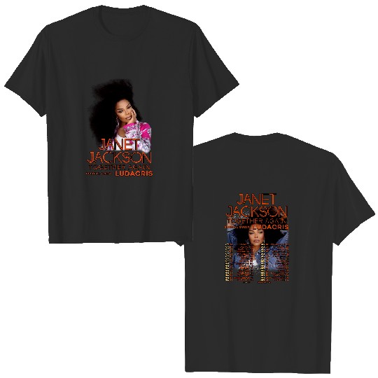 Janet Jackson Together Again Tour 2023 T-Shirt, Janet Jackson 2023 Tour Shirt