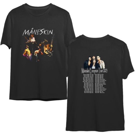 Maneskin Tour Sweaters, 2023 Maneskin Tour Shirt, Maneskin Loud Kids Gets Louder 2023 Tour T-Shirt