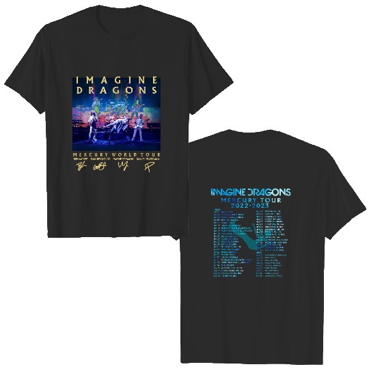 Discover 2023 TOUR Imagine Dragons Mercury Tour 2022 2023 Shirt
