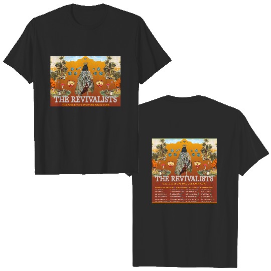Discover The Revivalists The Pour It Out Into The NiGHT Tour 2023 2-Side T-Shirt