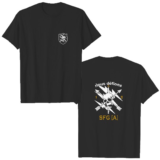 New 5TH Special Forces Group SFG(A) Nous Defions Double sided tshirt
