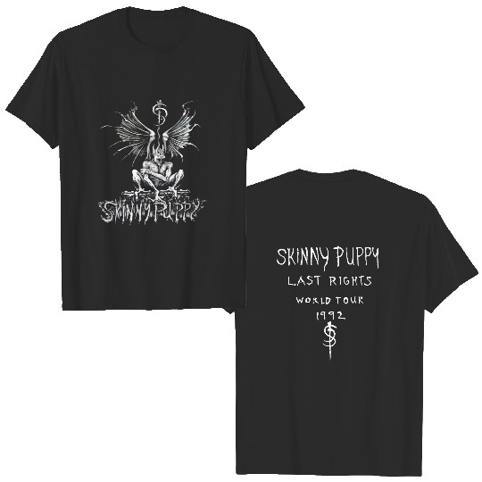 Vintage 1992 Skinny Puppy The Last Rights World Tour T-Shirt