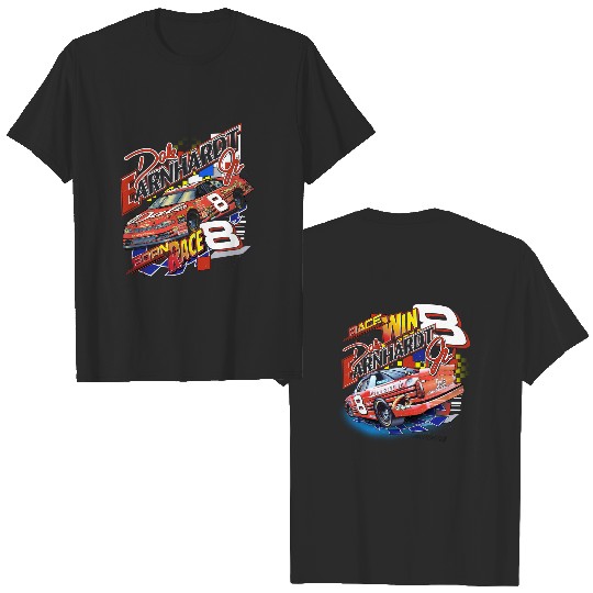 Vintage 1990s Dale Earnhardt Jr. Born To Race Racing Graphic T-Shirt