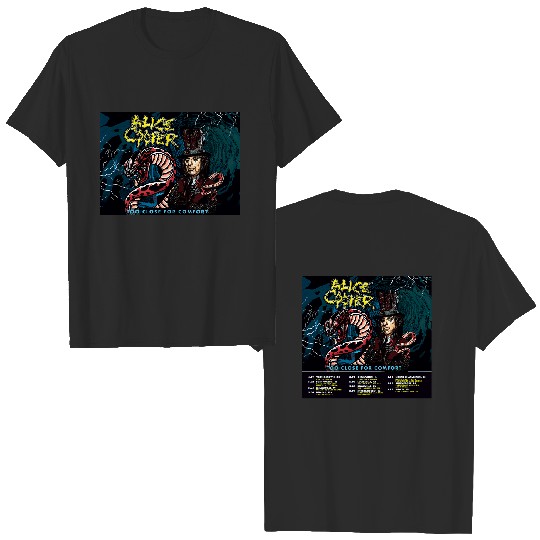 Alice Cooper Concert 2023 Shirt, Alice Cooper Shirt, Too Close For Comfort Tour 2023 Shirt