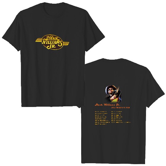 Hank Williams Jr 2023 Headlining Tour Western Shirt, Country Music