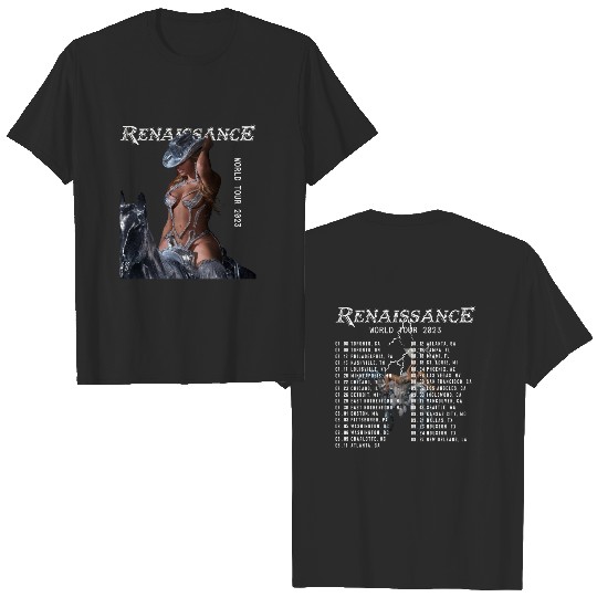 Discover Renaissance Tour 2023, Beyoncé Tour Double Sided Shirt