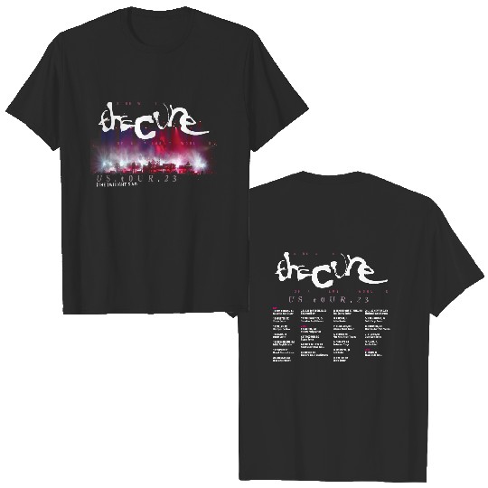 The Cure 2023 North American Tour Dates T-shirt, The Cure Shows of a Lost World US Tour 2023 T-Shirt, 2023 Tour  Shirt