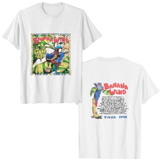 vintage 1996 Jimmy Buffett Banana Wind Tour Shirt