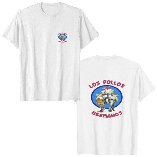 Los Pollos Hermanos Breaking Bad Print T-Shirt