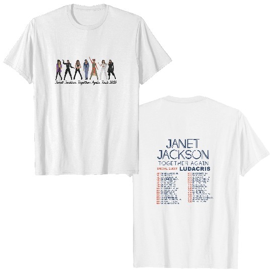 Janet Jackson Together Again Tour 2023 Shirt